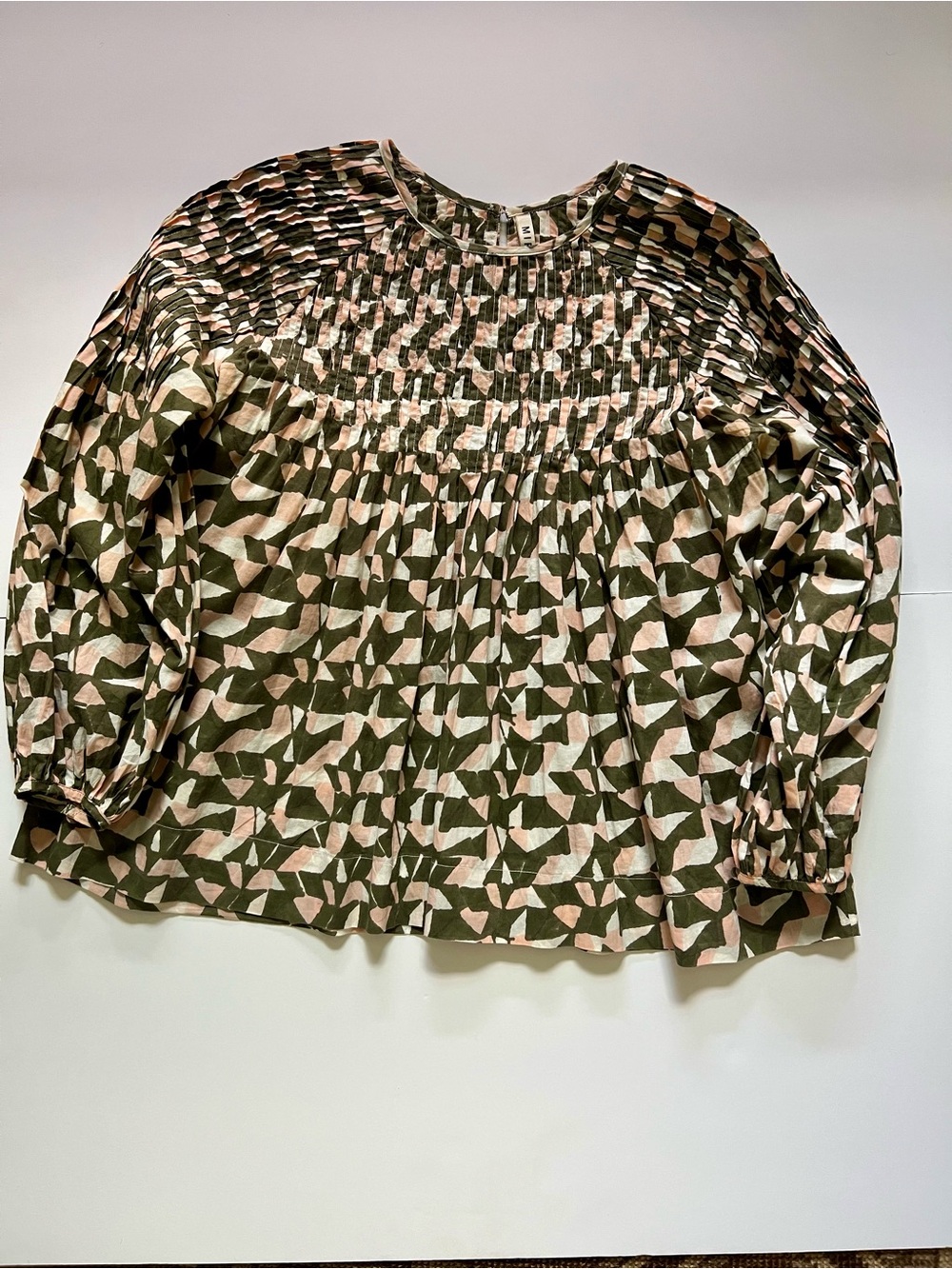 Kerala Blouse by Mirth in Rosewood and Seaglass.